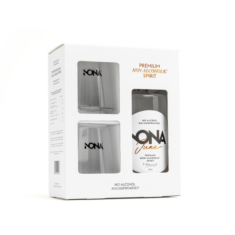 NONA June Cadeaubox + Glazen