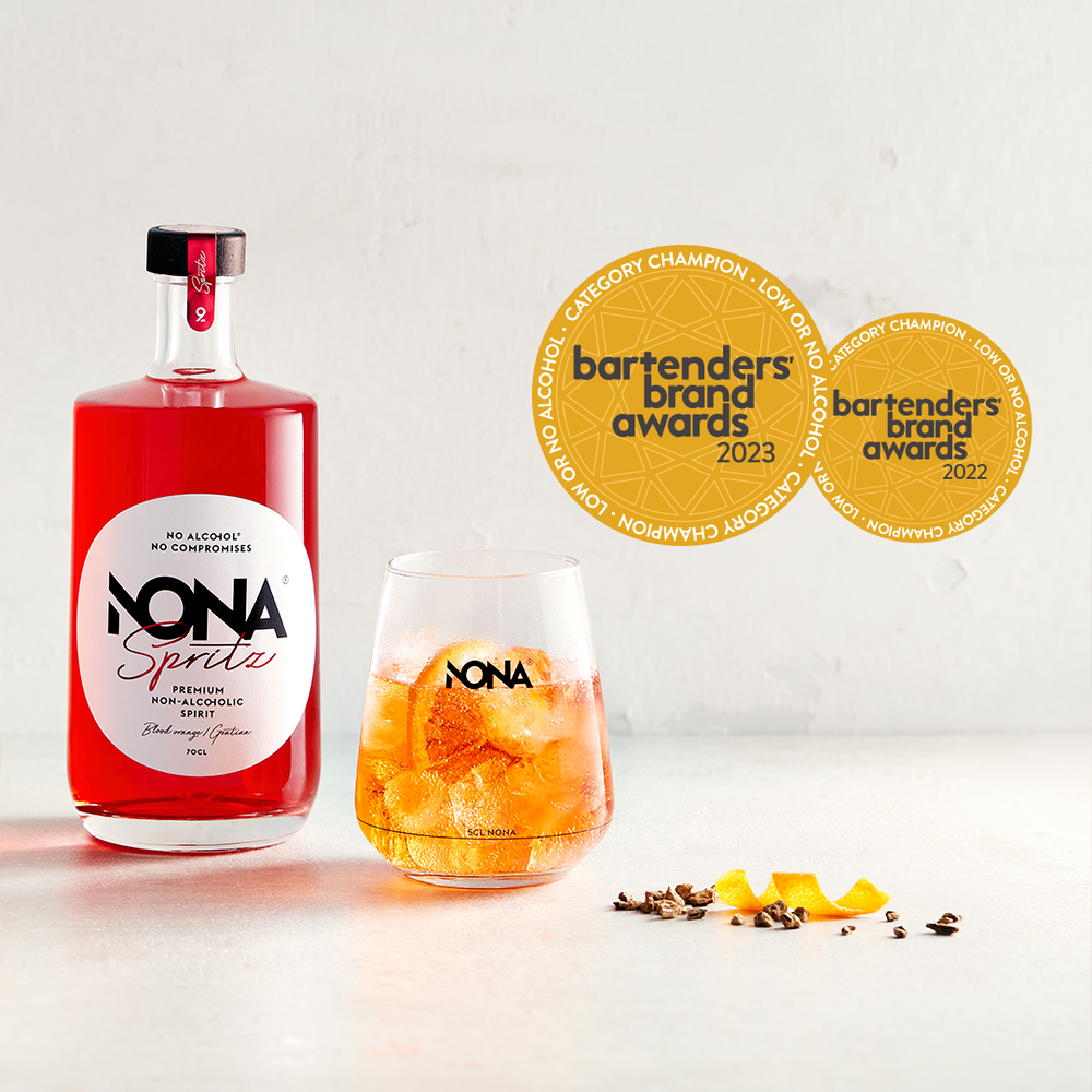 NONA SPRITZ non-alcoholic cocktail non-alcoholic aperitivo non-alcoholic spritz