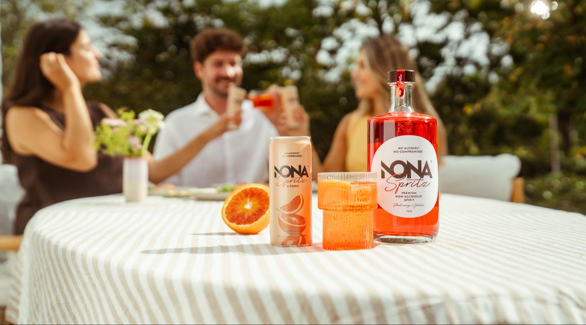 <p><strong>NO ALCOHOL </strong></p><p><strong>NO COMPROMISES</strong></p>